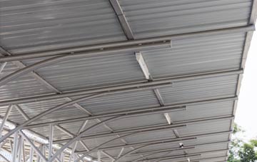 installing Saughton metal roofing